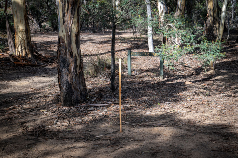 Drill site SSD16, Pines car park, Steiglitz Historic Park